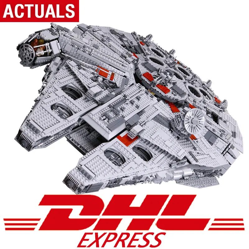 

DHL 05033 5265Pcs Star Toys Wars The Legoing 10179 Millennium Toys Falcon Building Blocks Bricks New Kids Toys Christmas Gifts