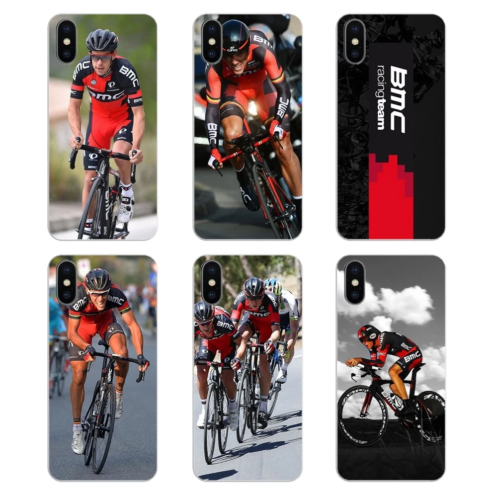 For Huawei Honor 8 8C 8X 9 10 7A 7C Mate 20 Lite Pro P Smart Plus BMC Racing Cycling Bike Team Transparent Soft Cases Covers |