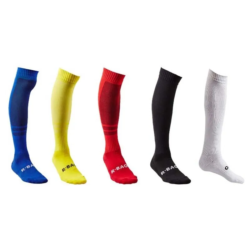 Adults Professional Men Soccer Socks Stocking Sporting Socks Cotton Knee Football Breathable Absorbent Running