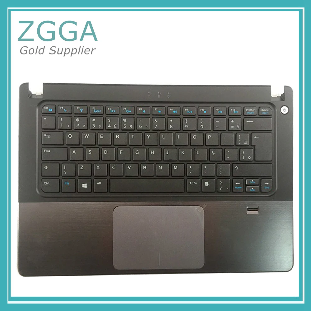 Верхний чехол для ноутбука с европейской клавиатурой для Dell Inspiron 5439 Vostro V5460 V5470 V5480 5460 Крышка для Упор для рук Сенсорная панель TP Big Enter