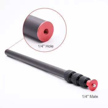 

Aluminium Alloy Selfie Stick / Desktop Tripod Extension Rod GO100 / Accessories for Gopro Smart Phone Mirrorless Camera