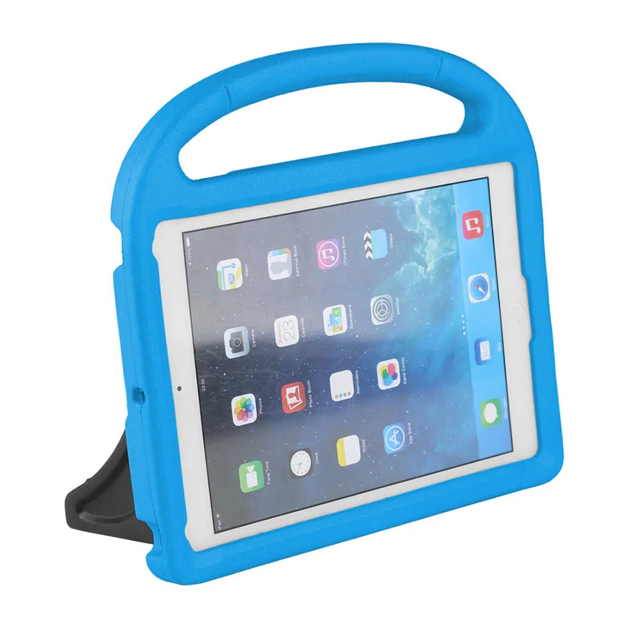 Kids Shockproof Case For New iPad 9.7 2017 2018 Pro 9.7 inch Air 2 Air 1 Children Safe EVA Protective Case Tablet Stand Cover (66)