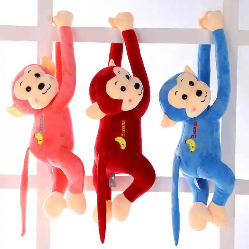 hanging monkey soft toy
