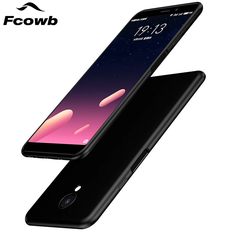 Чехол FCOWB для Meizu M6S Mblu S6 силиконовый чехол из углеродного волокна ТПУ мягкий
