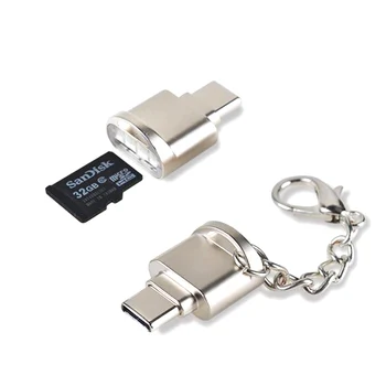 

USB 3.1 Type C USB-C to Micro SD TF Card Reader Adapter for PC Macbook for Smart Phone
