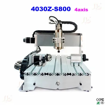 

LY4030Z-S800 4 axis mini cnc router 800w VFD water cooling spindle 220v/110v Optional