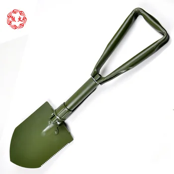 

Outdoor three-in shovel multifunctional folding shovel yongtieqiao shovel trainborn sppittle m17