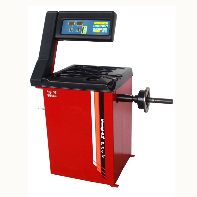 Electric motor balancing machine automatic wheel for small armaturein