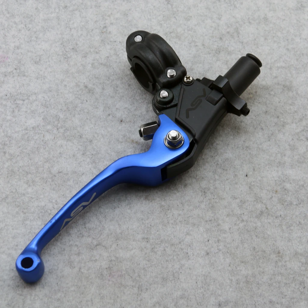 Синий складной тормозной рычаг сцепления Рычаг и передний насос, пригодный для мотоцикла ASV Байк