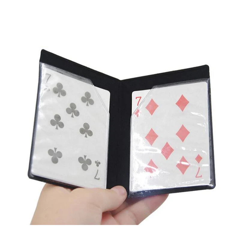 

Flash Print Cards Magic Tricks Props Toys Easy Doing Close up Learning