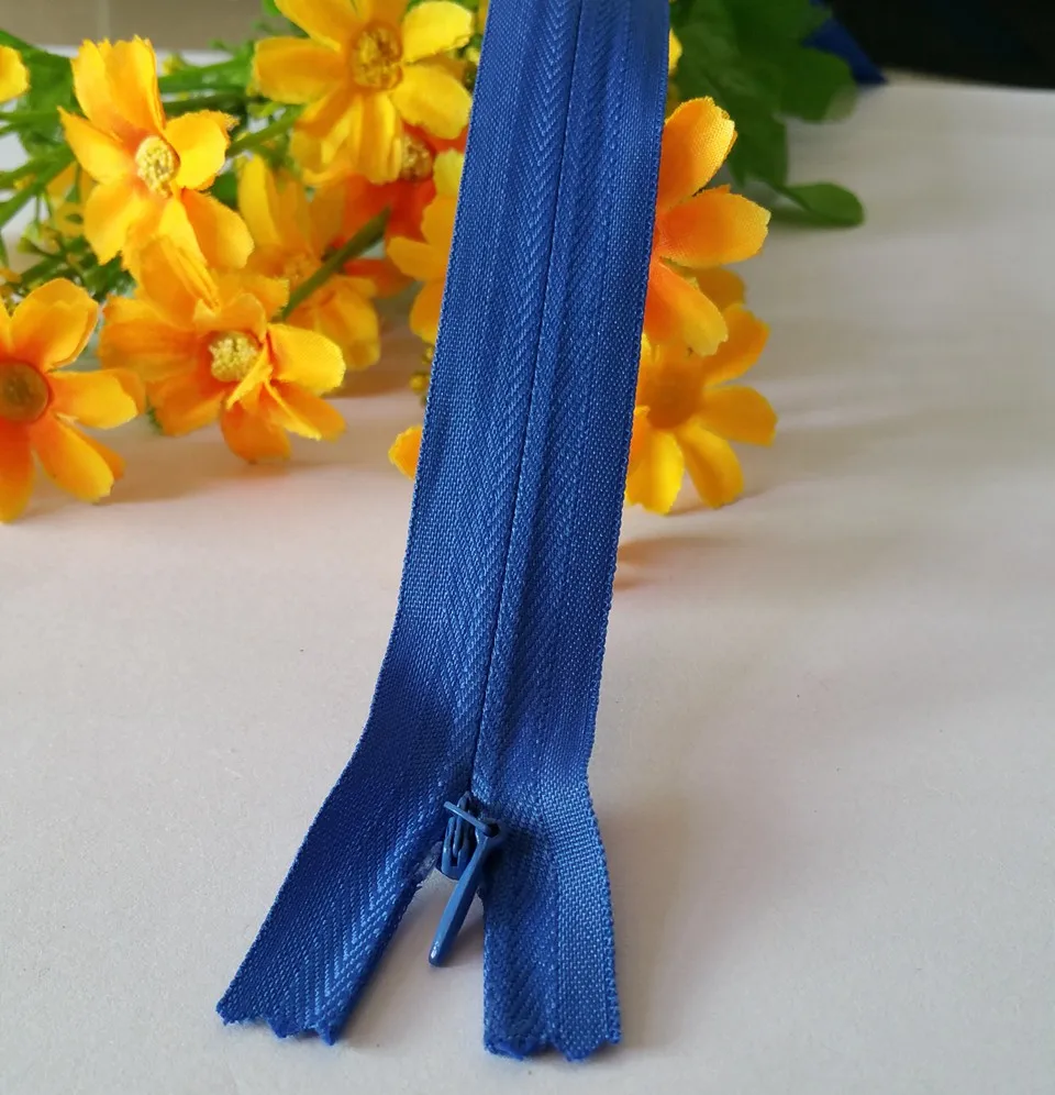 

Free shipping 15pcs/lot Good quality 50cm length Nylon invisible zipper DIY/ Sewing Dress/Clothes Accessories