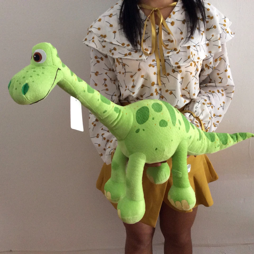 

Free shipping 50cm 19.7'' Original The Good Dinosaur Toy Giant Green Arlo Dinosaur Stuffed plush soft boy toys for birthday gift