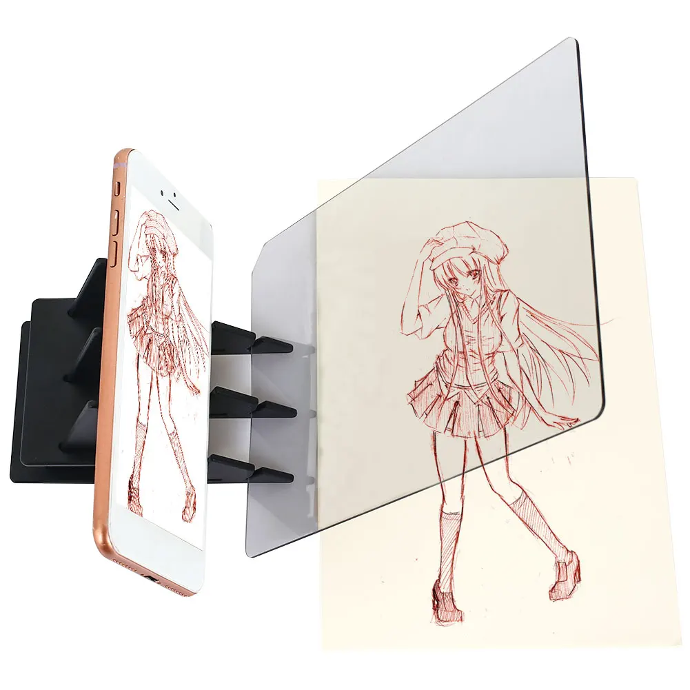 Доска для рисования креативная с приложением артефакт трассировочный свет Pad смартфон живопись поставки подставка для телефона