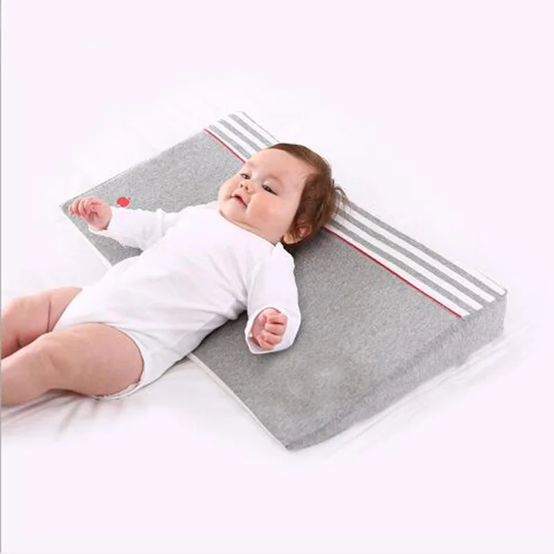 

Wedge Pillow For Baby Infant Newborn Sleep Positioner Support Pillow Cushion Prevent Flat Head