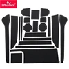 Smabee – fente de porte pour SUZUKI WAGON R/STINGRAY 2022, tapis antidérapant en PVC rouge blanc noir ► Photo 3/6