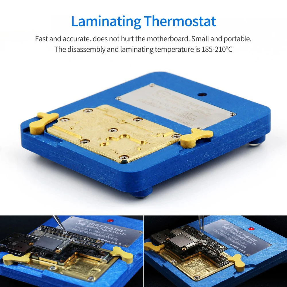 MECHANIC IX5 Thermostat Remove Welding Platform Desoldering Rework Station Heater For IPhone X XS MAX Mainboard Separate Bonding