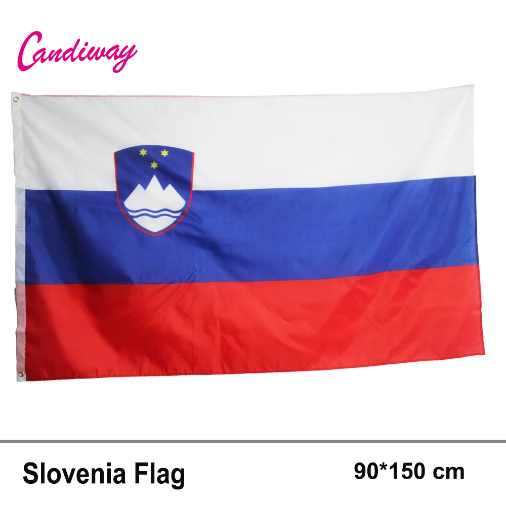 Флаг словеницы/словенской страны 3*5 футов/90*150 см висячий