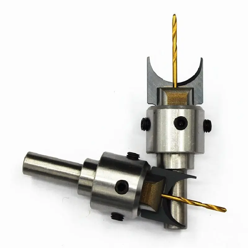 

Handle+4pcs Blades 4pcs drill bits 6-12mm Hard Alloy Round Bead Knife Electric Drill Beads Knife Woodworking Round Ball Cutting