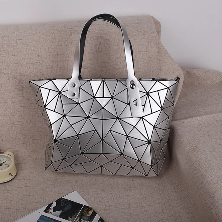 

New 2017 new female bag PU paint geometric ling, single shoulder bag leisure fashion lady handbags wholesale