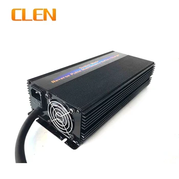 

12V 20A electric boat lead acid universal battery charger, negative ,MCU controll, pulse charge With US EU Plug