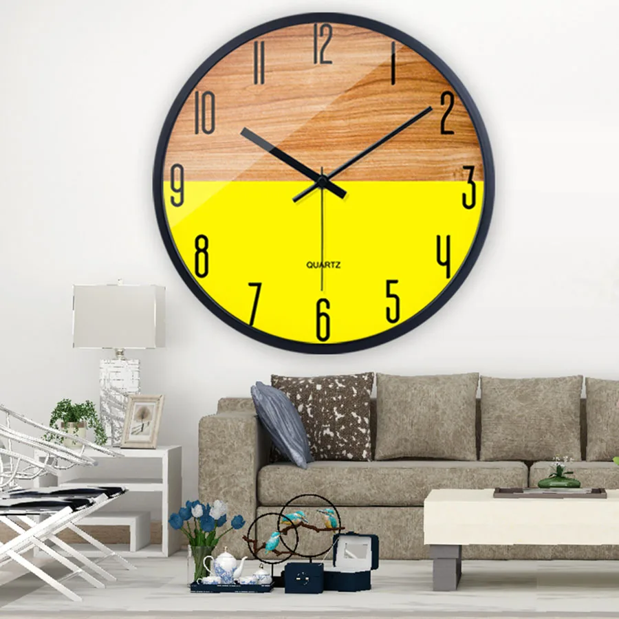 

Retro Wooden Wall Clock Modern Design Digital Vintage Clock Mechanism Kitchen Silent Watch Guess Women Pow Patrol Decor WZH254