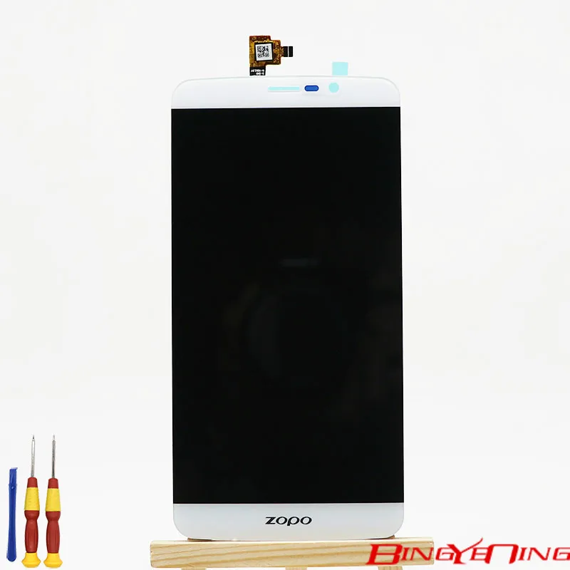 BingYeNing новый оригинальный для ZOPO Speed 7 GP сенсорный экран + ЖК-дисплей в сборе Замена