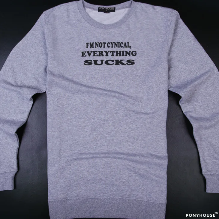 2015 j send brother geek USL KAV PD EVERYTHING SUCKS CYNICAL fleece single male |