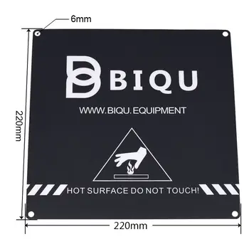 

3D Printer Parts 220*220mm Heatbed Sticker Black Painter Print Tape Heat Paper For MK2B MK3