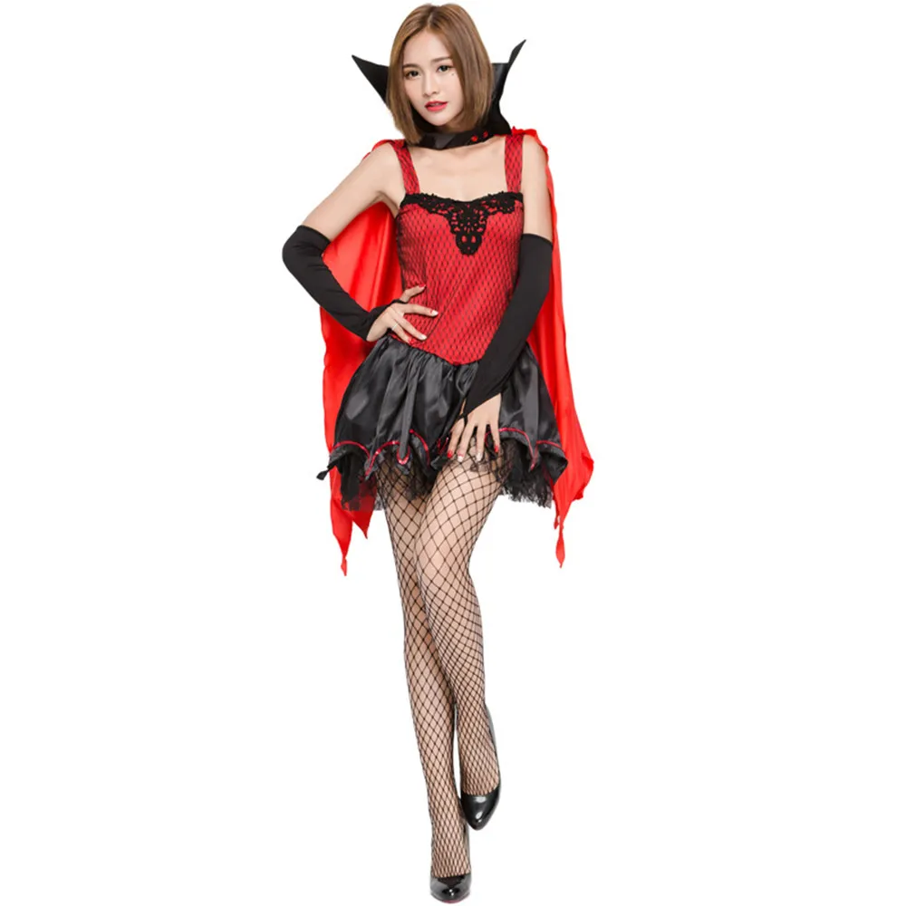 Хэллоуин Пурим сексуальные взрослые женские костюмы вампира викторианские вамп Необычные Вечерние платья ведьмы женские костюмы зомби летучая мышь униформа