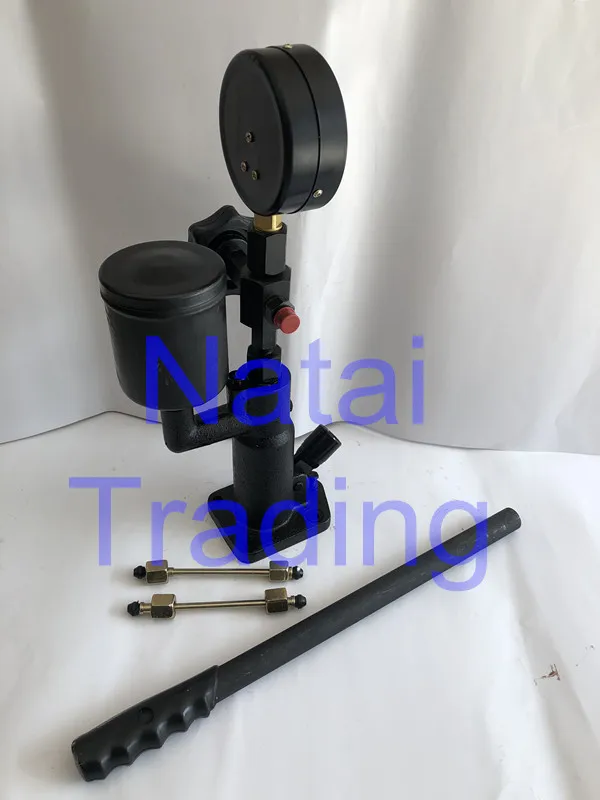 PS400A железный наконечник Тестер дизель механические common rail форсунки сопла поп тестер с 60Mpa манометр