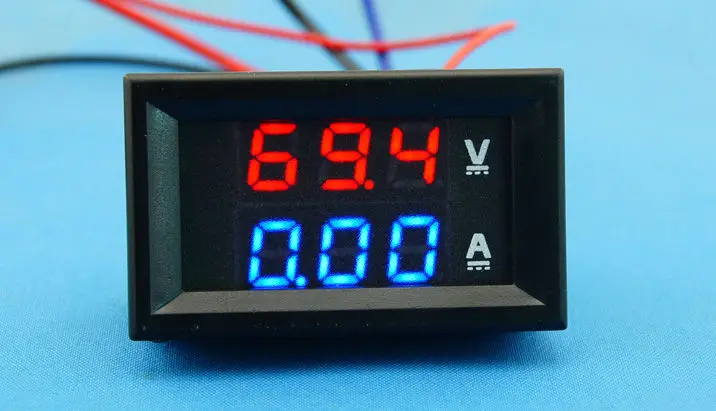 Dual Display Dc 300v 200a Ammeter Voltmeter Digital Led