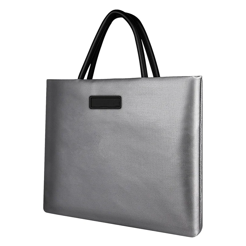 

Fireproof File Bag Silicone Waterproof File Computer Bags Portable Zipper Carrying Bag LCC77