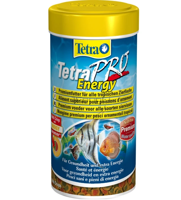Tetra Pro хрустящий цвет энергии водорослей еда для всех декоративных рыб кормушка для рыб - Цвет: Energy