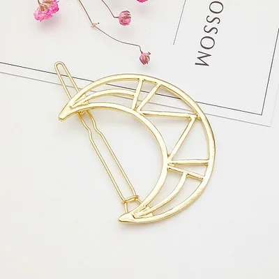 1 Pcs Sell Fashion Jewelry Clips Hairpins Hairpins Women Beautiful Plated Women The Stars Hair Clips Bridal Headdress - Окраска металла: 25