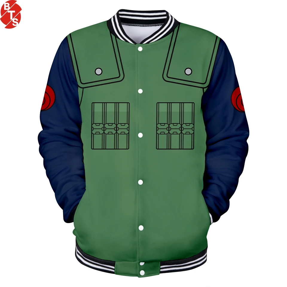 

Naruto 3D Printed Baseball Jackets Women/Men Long Sleeve Fashion Streetwear Jackets 2018 Hot Sale Casual Anime Clothes Plus Size