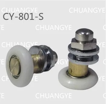 shower door wheel Bathroom accessories glass hardware shower room copper pulley bearings shower door wheel Bathroom accessories glass hardware shower room copper pulley bearings