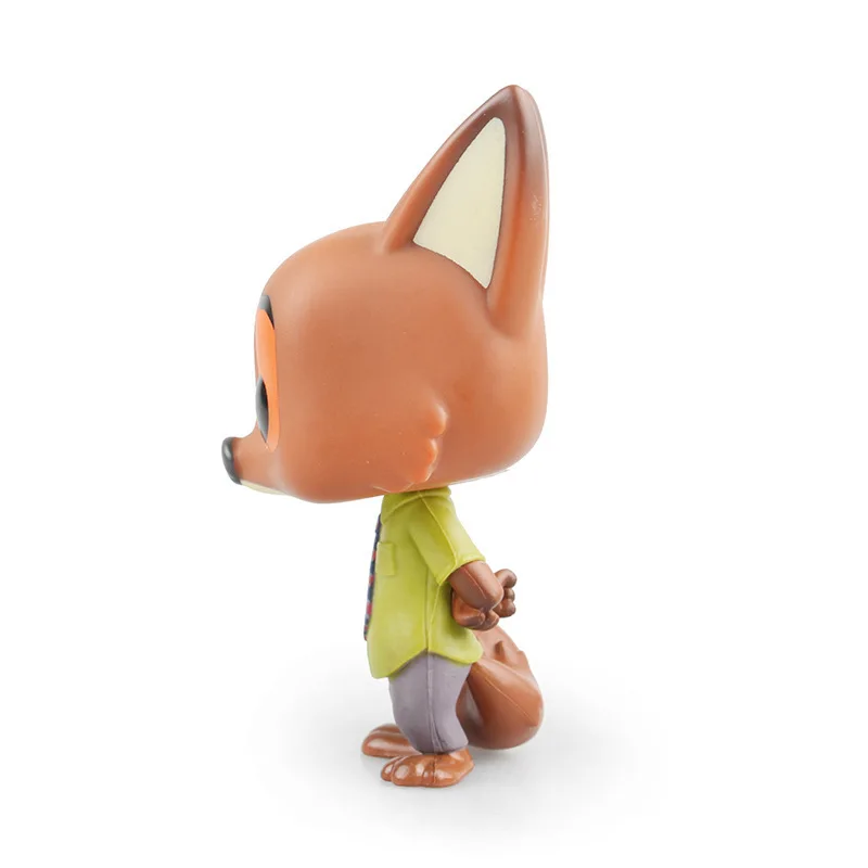 Funko pop Дисней фильм зверополис и Джуди, Ник, ELE-FINNICK, MR. BIG, флэш ПВХ Фигурки Модель игрушки для детей подарок на день рождения