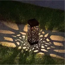 Светодиодный наружная газонная лампа IP65, водонепроницаемые садовые, на солнечной энергии, Дворовые огни, ландшафтное освещение, наружная лампа 1X 2X 4X 6X