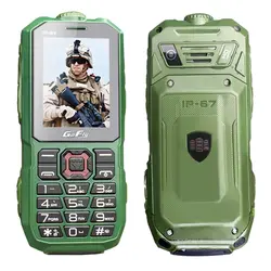 GOFLY A8S Водонепроницаемый IP67 мобильный телефон с большой автономностью фонарик рекордер FM dual SIM пылезащитный ударопрочный прочный мобильный