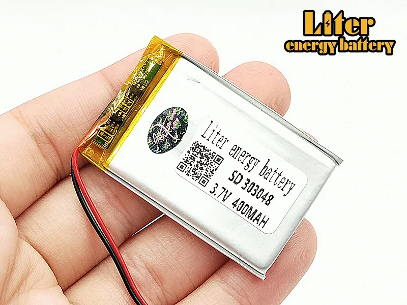 303048 3,7 V 400 mAH 303050 PLIB полимерный литий-ионный/литий-ионный Перезаряжаемые Аккумулятор для gps mp3 mp4 mp5 пульт ДУ для DVD E-Book
