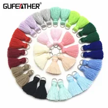 GUFEATHER L46/ 2cm Tassel/cotton tassel bursh/accessories jewelry/jewelry making/DIY/hand made jewelry/Earring tassels/bag loop