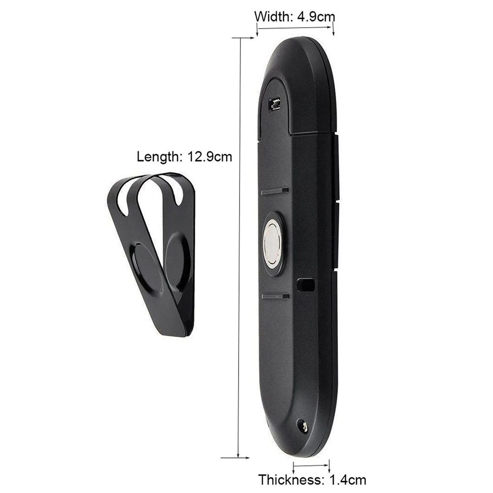 2018 Auto Parts Handsfree FM Transmitters Multipoint Speakerphone 4.1 EDR Wireless Bluetooth Handsfree Car Kit MP3 Music Player