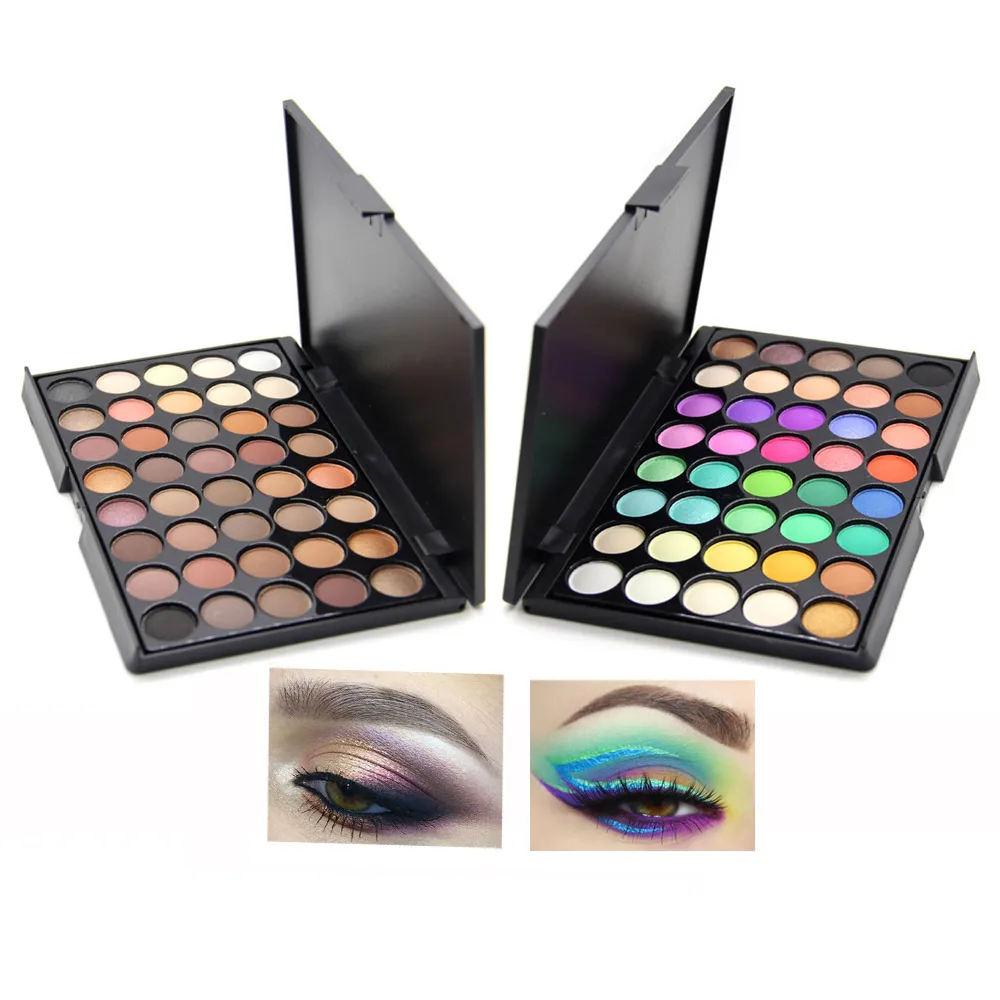 

POPFEEL Eyes Makeup Eyeshadow Palette 40 Colors Women Brand Make up Matte Eye shadow Set Glitte Shadows Powder Cosmetics Kit