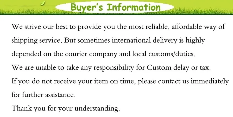 3-buyer s information