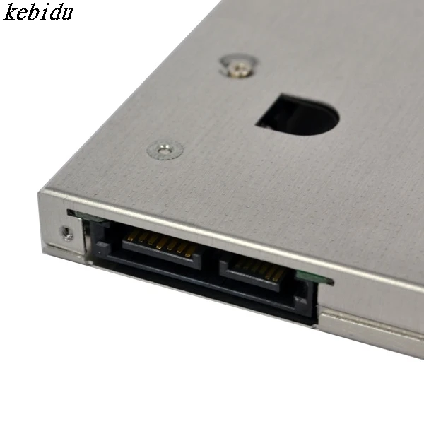 Kebidu 2nd HDD Caddy 9,5 мм второй SATA 2," SSD жесткий диск SSD HDD корпус для Apple Macbook Pro A1297 A1278 A1286 компакт-дисков Встроенная память