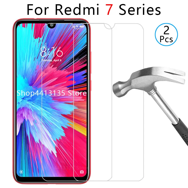 

tempered glass phone case for xiaomi redmi note 7 pro 7s cover Etui Protective Shell Accessories on ksiomi not 7 note7 note7pro