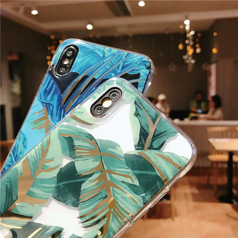 Floral Plating iPhone 8 case flower (4)