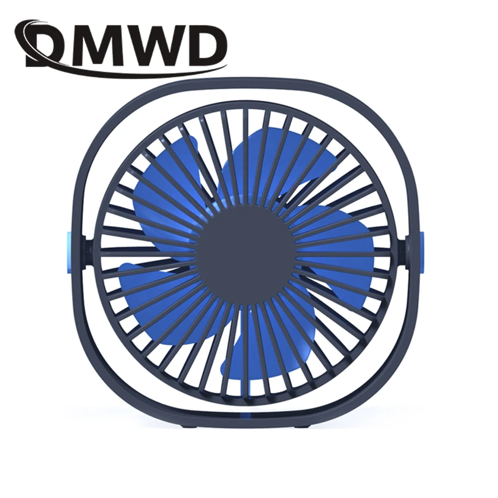 DMWD Mini Desktop USB Air conditioner Fan Portable Electric Cooler