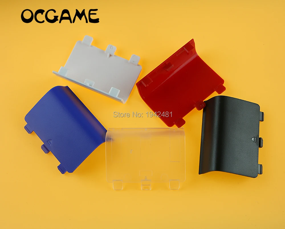 Ocgame 10 Pz/Lotto Batteria Di Alta Qualità Cassa Di Coperture Copertura Del Portello Per Xbox One Xboxone Controller Battery Cover