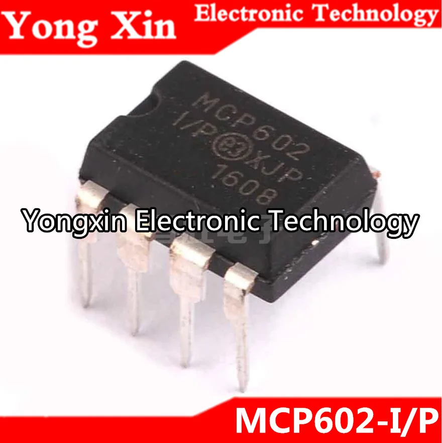50 шт MCP602-I/P DIP8 MCP602 DIP от 2 7 в до 5 В Одиночная поставка CMOS Op Amps | Обустройство дома